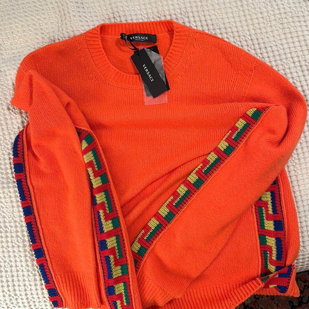 Versace cashmere sweater new